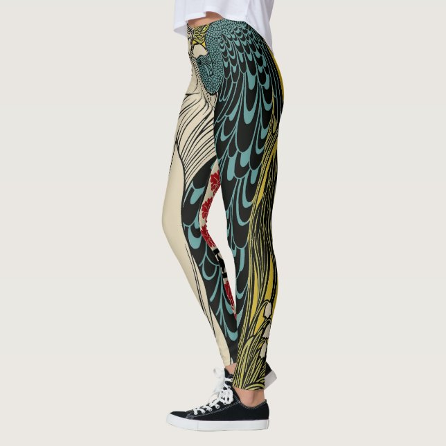 Leggings Bella Artes Pájaro Nuevo (Izquierda)