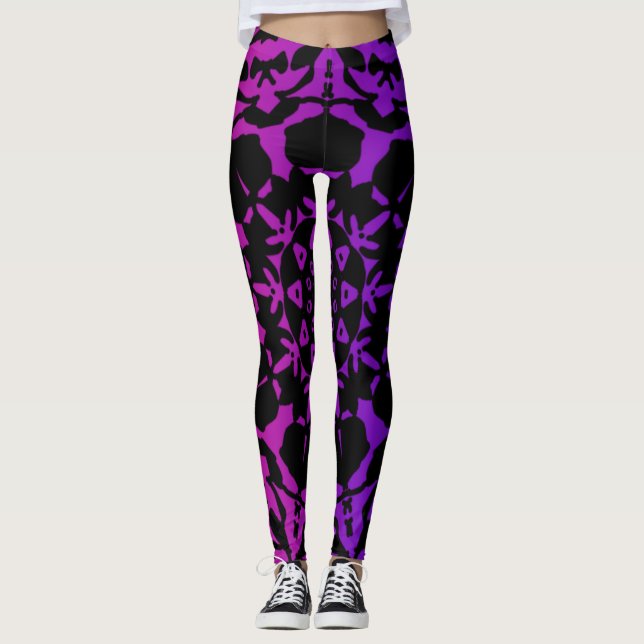 Leggings bella mandala única (Anverso)