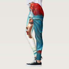 Leggings Belleza celeste