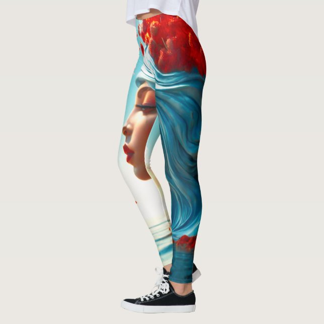 Leggings Belleza celeste (Izquierda)