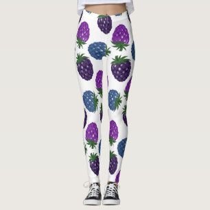 Leggings Berries Coloridas: Patrón Multicolored Seamless.