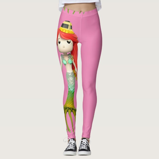 Leggings Besada bruja de sirena, Thunder_Cove (Anverso)