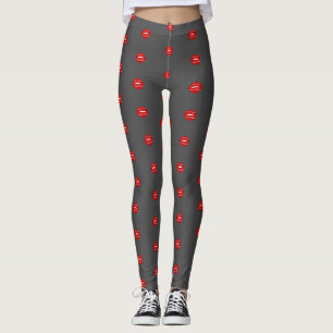 Leggings besado con un beso citas de amor