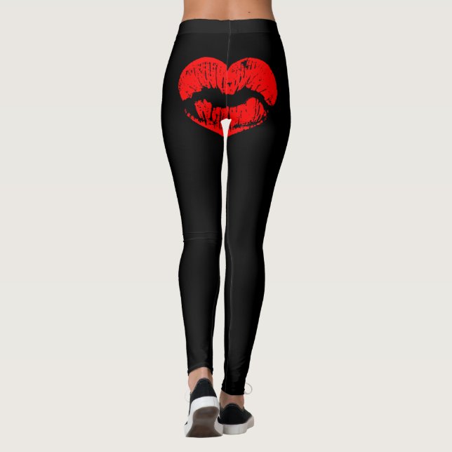 Leggings Bese polainas del extremo (Reverso)