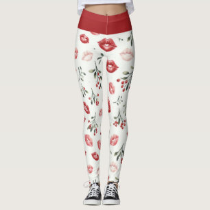Leggings Besos bajo el muérdago