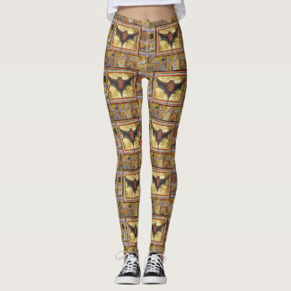 LEGGINGS BESTIARIO MEDIEVAL, MASA DE VUELO, ANIMALES FOREST