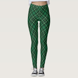 Leggings Bhreacain Uaine