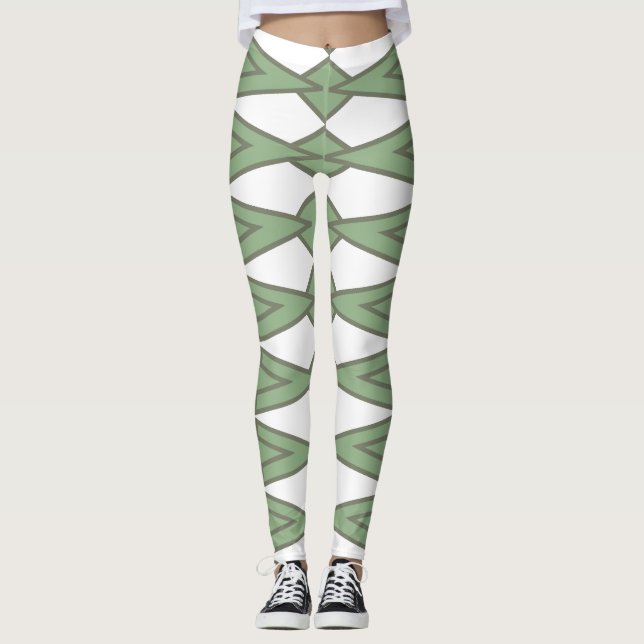 Leggings Bichos verdes (Anverso)