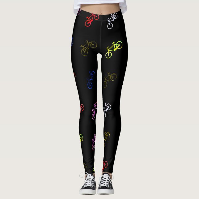 Leggings Bicicletas de colores (Anverso)