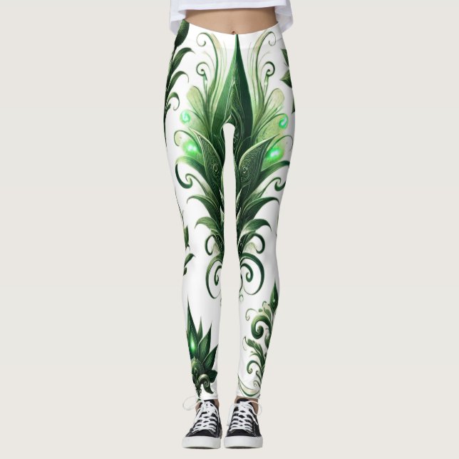 Leggings "Bien verde: Diseño público inspirado en la natura (Anverso)