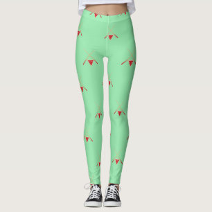 Leggings billar en verde
