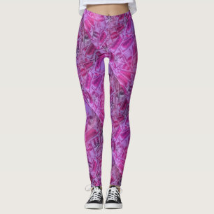 Leggings Billetes de $100 rosados