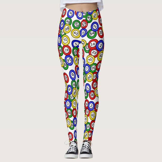 Leggings BINGO Balls (Anverso)