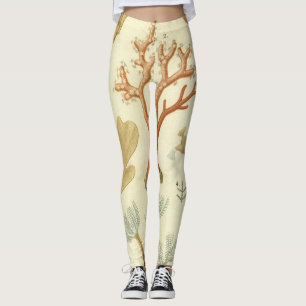 Leggings Biología del libro de texto de ciencia, animales d