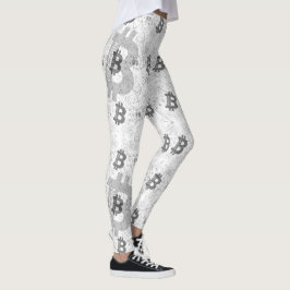 Leggings Bitcoin Digital Money Cryptocurrency