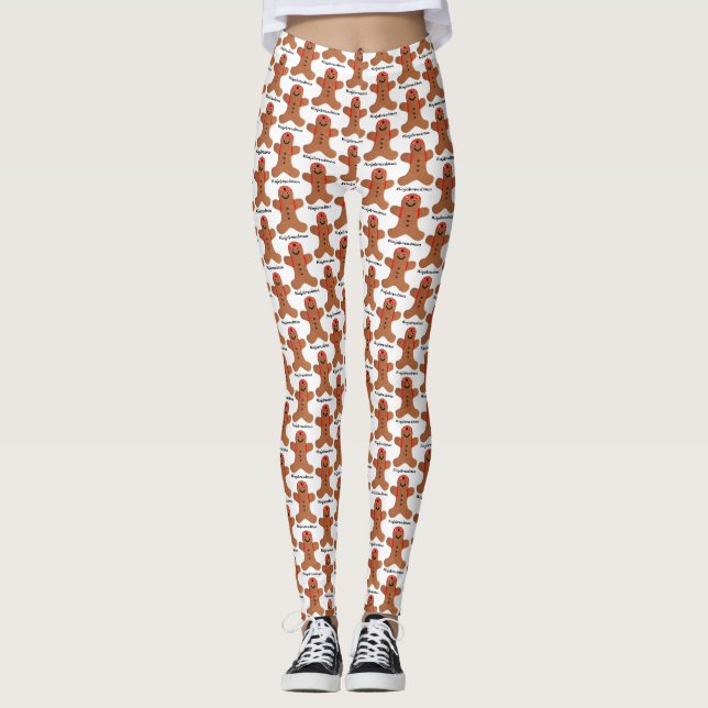 Leggings Bizcocho de Ninjabreadman (galleta) (Anverso)