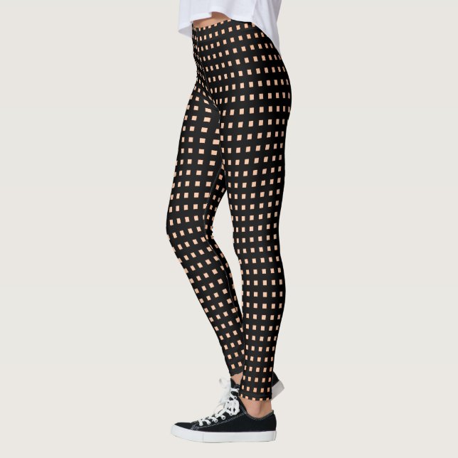 Leggings Black-Checks-Gold-_CLASSIC REVAMPED-XS-TO--XL_ (Izquierda)