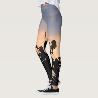 Leggings Black Lace Sunset