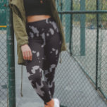 Leggings Black Urban Gray Camoufling Patrón de Camo Militar<br><div class="desc">Este diseño fue creado a través del arte digital. Se puede personalizar haciendo clic en el botón personalizar y cambiando el color, agregando un nombre, iniciales o tus palabras favoritas. Contáctame en colorflowcreations@gmail.com si quieres tener este diseño en otro producto. Compra mi pintura de acrílico abstracta original a la venta...</div>