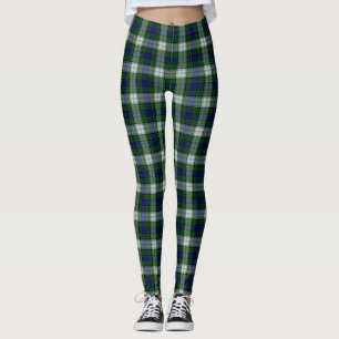 Leggings Black Watch Vestido Tartán moderno patrón de tra