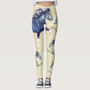 Leggings Blámóðá