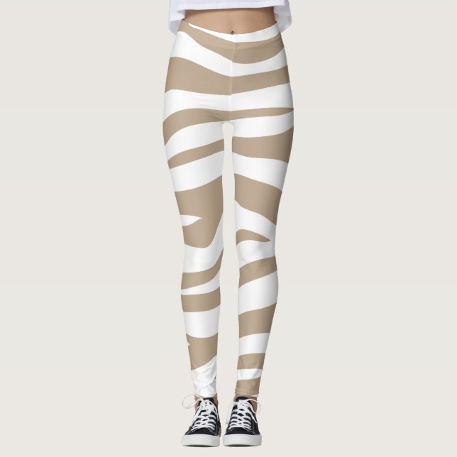 Leggings blanc beige (Anverso)