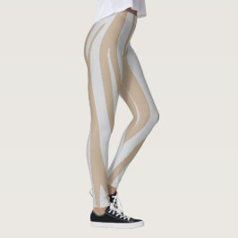Leggings blanc beige
