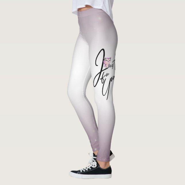 Leggings  blanco con párajos (Izquierda)