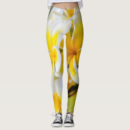 Leggings Blanco y amarillo