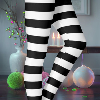 Leggings Blanco y negro