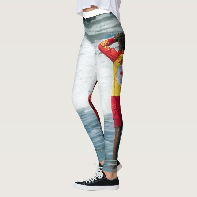 Leggings blancos para la playa (Izquierda)