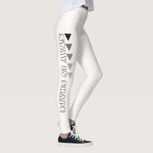 Leggings Blancos Personalizados Stay In Shape Fitn