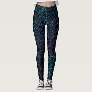 Leggings Bliss árabe: Magia Mandala Oriental