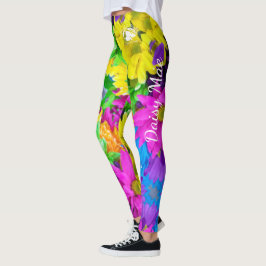 Leggings Blonde & Broke - "Personaliza estas" Leyendas
