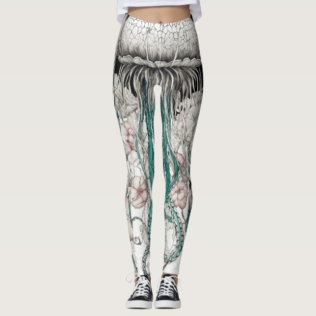 Leggings Bloom encantador: Medusa Capillata (Anverso)