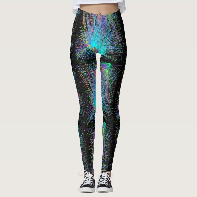 Leggings Bloom radiante de impulsos de prisma (Anverso)
