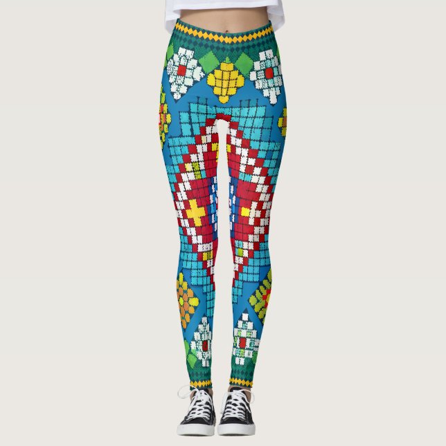 Leggings Bloomeros Granny Square (Anverso)