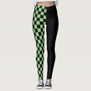 Leggings ¡Bloque del color del tablero - elija cualquier