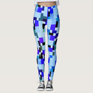 Leggings Bloques azules