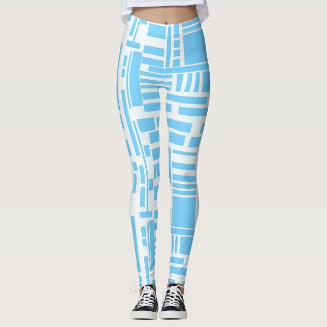 Leggings Bloques azules (Anverso)