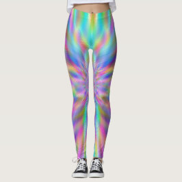 Leggings Bloques de Cromo Irisado