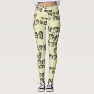 Leggings Bloques de Vixen estilo Retro