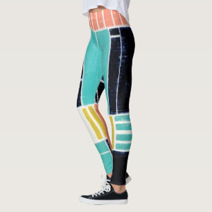 Leggings Bloques geométricos