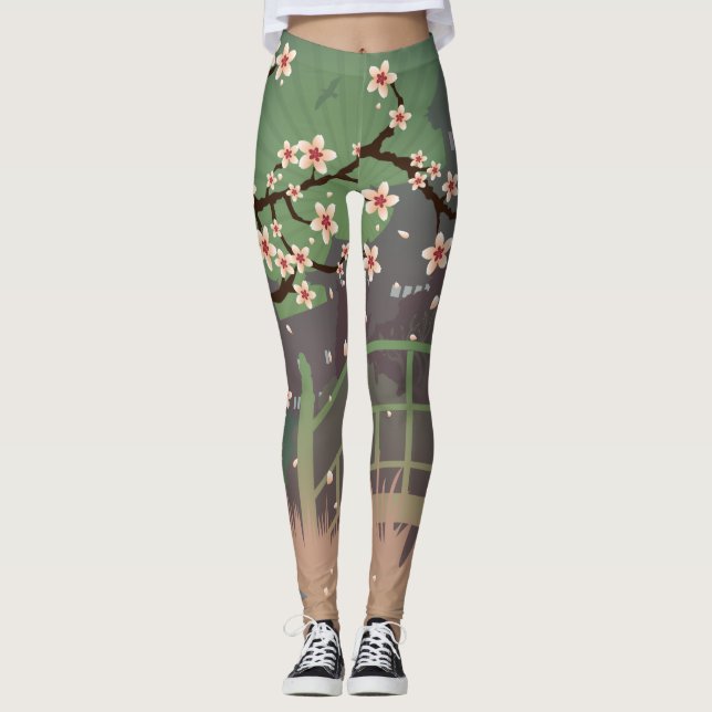Leggings Blossom Sundown (Anverso)