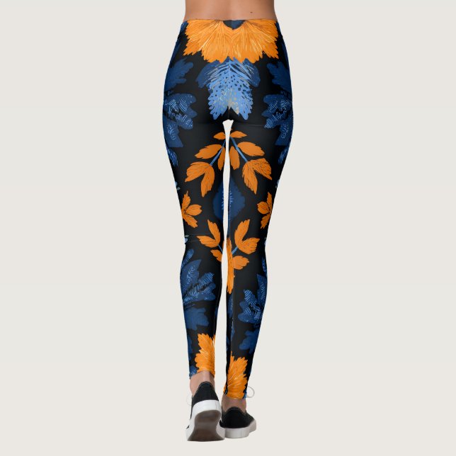 Leggings Blue Autum (Reverso)