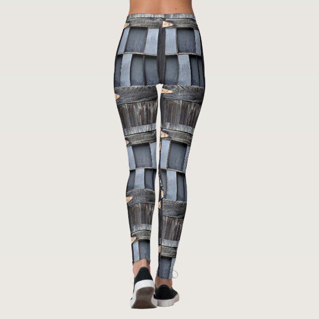 Leggings Blue Barn del país del Día de las Lluvias (Reverso)