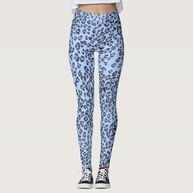 LEGGINGS BLUE CHEETAH (Anverso)