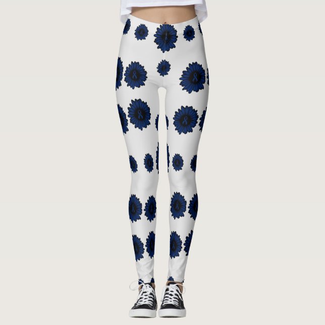 Leggings Blue Daisy...RA (Anverso)
