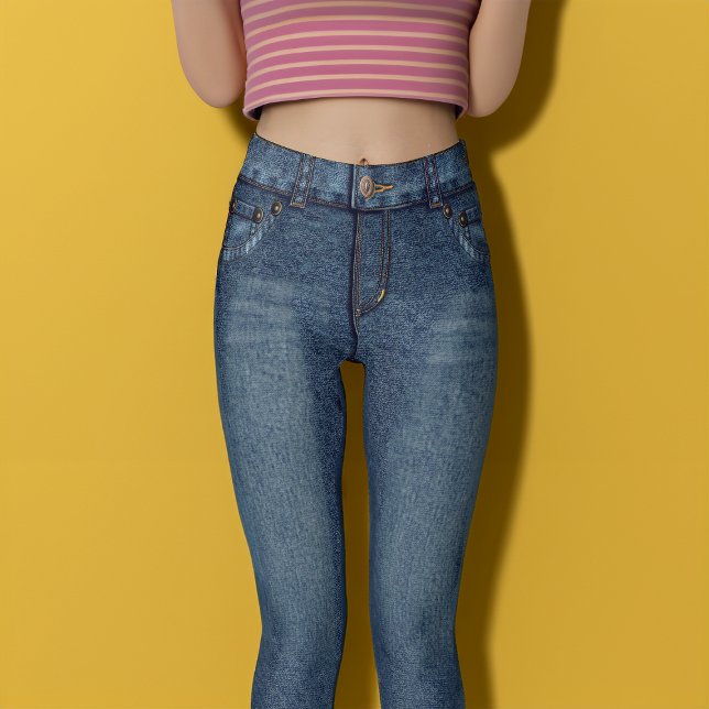 Leggings Blue Denim Skinny Jeans (Subido por el creador)