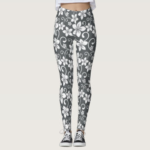 LEGGINGS BLUE HAWAII (PEWTER)
